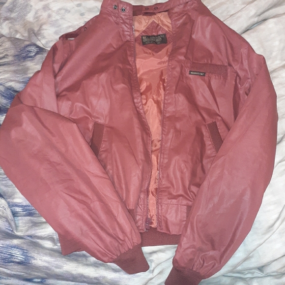 Members Only Jacket Vintage Burnt Orange/Red - Picture 2 of 4